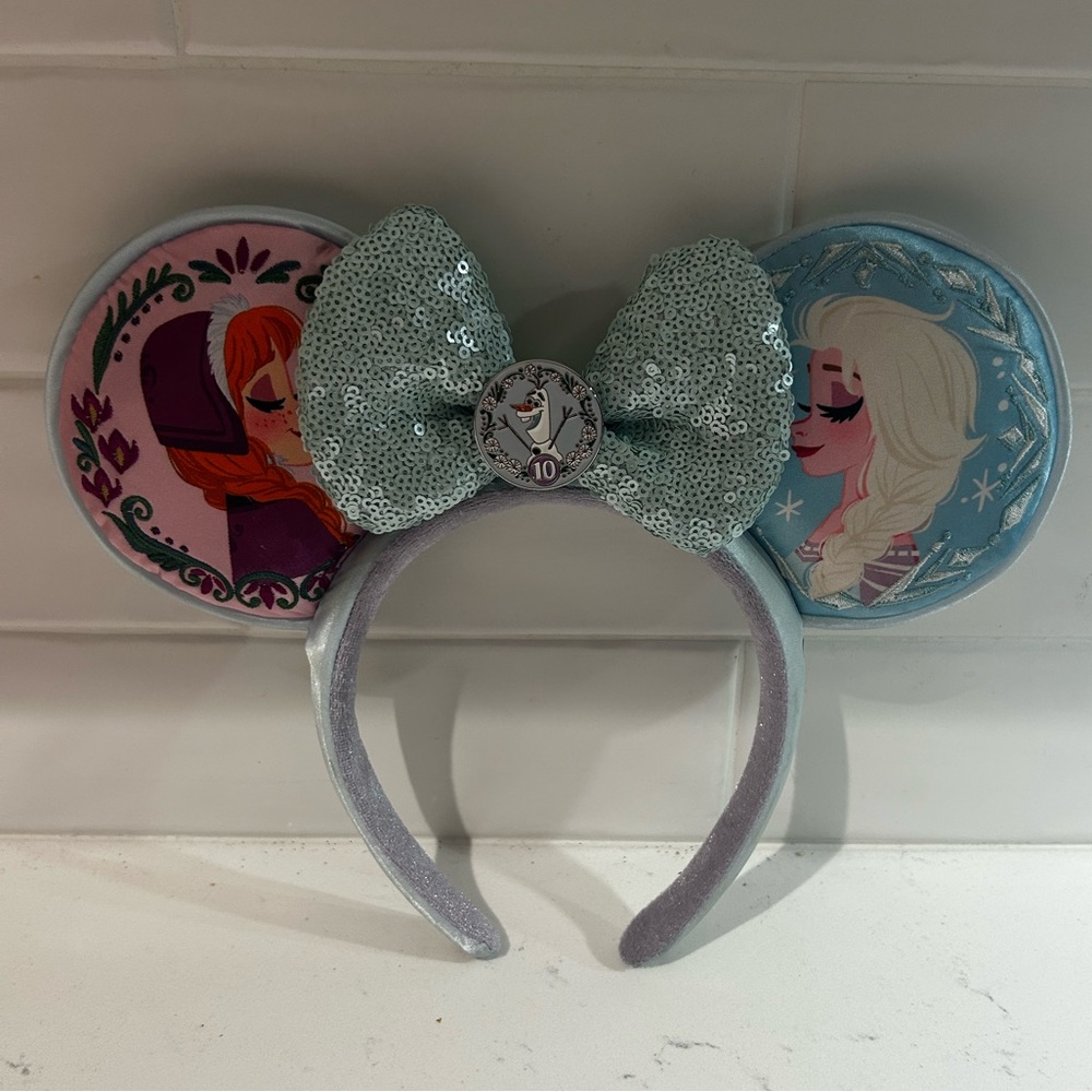 Disneyland Minnie Ears - Frozen 10 Year Anniversary